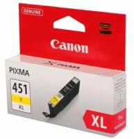 Картридж Canon CLI-451Y XL Yellow 6475b001