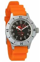 Мужские наручные часы Восток Амфибия 120657-resin-orange, полиуретан, оранжевый