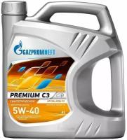 Gazpromneft Premium C3 5w-40 4 Л (253142233)