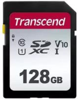 Карта памяти Transcend 300S SDXC UHS-I U1 V10 128Gb (100/25 MB/s)