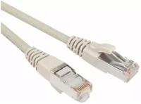 Патч-корд Hyperline PC-LPM-STP-RJ45-RJ45-C5e-5M-LSZH-GY F/UTP, экранированный, Cat.5e, LSZH, 5 м, серый