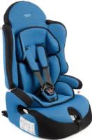 Автокресло SIGER Прайм ISOFIX синий (1-12 лет 9-36 кг группа 1/2/3)