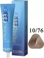 Крем-краска PRINCESS ESSEX для окрашивания волос ESTEL PROFESSIONAL 10/76 светлый блондин коричнево-фиолетовый/снежный лотос 60 мл