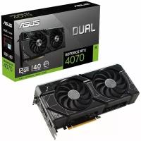 Видеокарта ASUS RTX4070, HDMI, DP*3, 12G, D6X; 90YV0IZ0-M0NA00