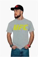 Футболка мужская UFC YELLOW UFC T-SH, XL