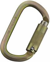 Карабин Kailas Oval Triple Auto-lock Carabiner Light Gold