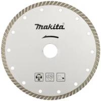 Диск алмазный Makita сплошной Turbo ф180х25.4\22.23, д\стр материалов