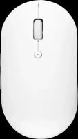 Xiaomi Мышь Xiaomi Mi Dual Mode Wireless Mouse Silent Edition, белая (HLK4040GL)