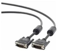 Кабель DVI-D Filum FL-C-DVID2M-DVID2M-1.8M 1.8 м., медь, разъемы: DVI-D double link male- DVI-D double link male, черный