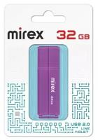 Флешка Mirex Line Violet 32 Гб usb 2.0 Flash Drive - светло-фиолетовый