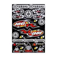 Мотонаклейки мото стикеры наклейки Yamaha Jog 30х45 см на мотоцикл скутер мопед квадроцикл для мотоциклиста, черные