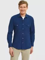 Рубашка KANZLER, размер 38, синий