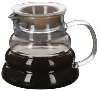 Кофейник сервировочный стеклянный с ситечком REGENT INOX Linea Franco, 0,6 л (93-FR-TEA-06-600)