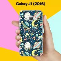 Силиконовый чехол на Samsung Galaxy J1 (2016) Астронавт 20 / для Самсунг Галакси Джей 1 (2016)