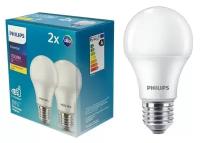 Светодиодная лампа Philips ESSLEDBulb 11W E27 3000K Экопак1X2лампы