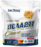 Be First BCAA 2:1:1 powder (450г) пакет Апельсин