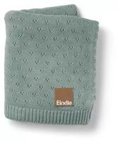 Плед-одеяло из трикотажа пуантель Elodie, Pebble Green