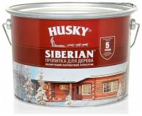 Антисептик Husky Siberian полуматовый, ореховое дерево 9 л