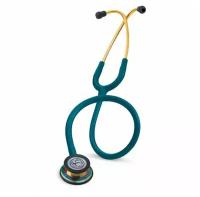 3M Стетоскоп Littmann Classic III, трубка цвета морской волны, акустическая головка цвета радуги, 69 см, 5807