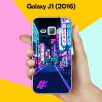 Силиконовый чехол на Samsung Galaxy J1 (2016) Пейзаж 20 / для Самсунг Галакси Джей 1 (2016)