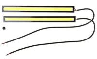 Дневные ходовые огни Skyway, 12 В, 1 COB диод, 175 х 3 х 15 мм, набор 2 шт, S01501033