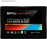 Накопитель SSD Silicon Power SATA III 120Gb SP120GBSS3S55S25 Slim S55 2.5"