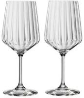 Набор из 2 бокалов для красного вина 630 мл с оптическим эффектом Lifestyle, хрустальное стекло, Spiegelau, Германия, 4458001R