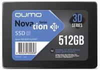 Накопитель SSD 512Гб Qumo QM Novation Q3DT-512GSCY SATA3.0