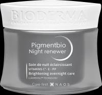 Bioderma Pigmentbio Осветляющий и обновляющий ночной крем 50 мл 1 шт