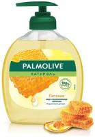 Жидкое мыло для рук Palmolive Натурэль Питание Мед с увлажняющим молочко, 300 мл