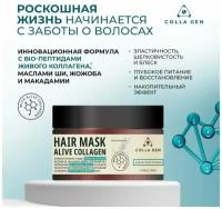 Интенсивная питательная маска для волос с живым коллагеном "HAIR MASK ALIVE COLLAGEN" (Colla Gen)