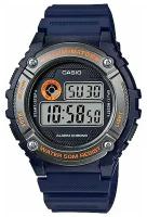 Наручные часы CASIO Collection W-216H-2B, черный, серый