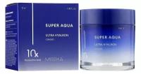 MISSHA Крем для лица интенсивно увлажняющий с гиалуроновой кислотой Super Aqua Ultra Hyalron Cream, 70мл