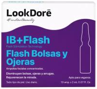 Концентрированная сыворотка, LookDore, Ib flash ampoules flash eyes, в ампулах для контура век, 10х2 мл