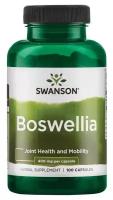 Капсулы SWANSON Boswellia, 100 г, 400 мг, 100 шт