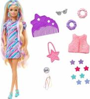 Игровой набор Mattel Barbie Totally Hair Звездная красотка HCM88