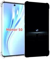 Чехол задняя-панель-накладка-бампер MyPads бмв bmw 2 мужской для Huawei Honor 50/Huawei Nova 9 противоударный