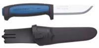 Нож туристический Morakniv Pro S, нержавеющая сталь, резиновая ручка с синей вставкой