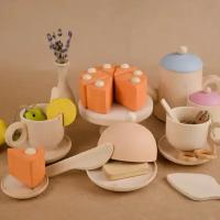Набор Детской Посудки Игрушечной Чайный Сервиз с Тортом Лавка Гудвина