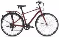 Велосипед Giant Momentum iNeed Street 28" (2021) (Велосипед Giant 21 iNeed Street 28", S, Темно- красный, 2105001124)