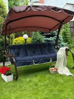 Подушка для садовых качелей, дивана, сидушка Вилли