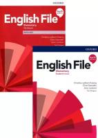 English file Elementary (4th edition) Student's Book + Workbook +DVD