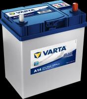 Аккумулятор автомобильный Varta Blue Dynamic A14 6СТ-40 обр. (42B19L) 187x129x225