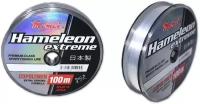 Леска рыболовная Hameleon Extreme 0,14мм, тест 2,3 кг, длина 100 м