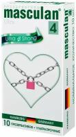 Презервативы masculan Ultra Strong, 10 шт