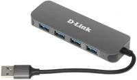 Разветвитель USB 3.0 D-Link DUB-1340/D1A серый