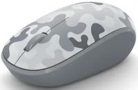 Мышь беспроводная Microsoft Arctic Camo серый USB + Bluetooth