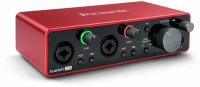 Аудиоинтерфейсы для профессиональной студии FOCUSRITE Scarlett 2i2 3rd Gen