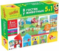 Lisciani Carotina Preschool Игра В гостях у животных 5в1