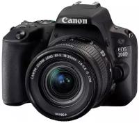 Canon EOS 200D EF-S 18-55 IS STM Kit Black